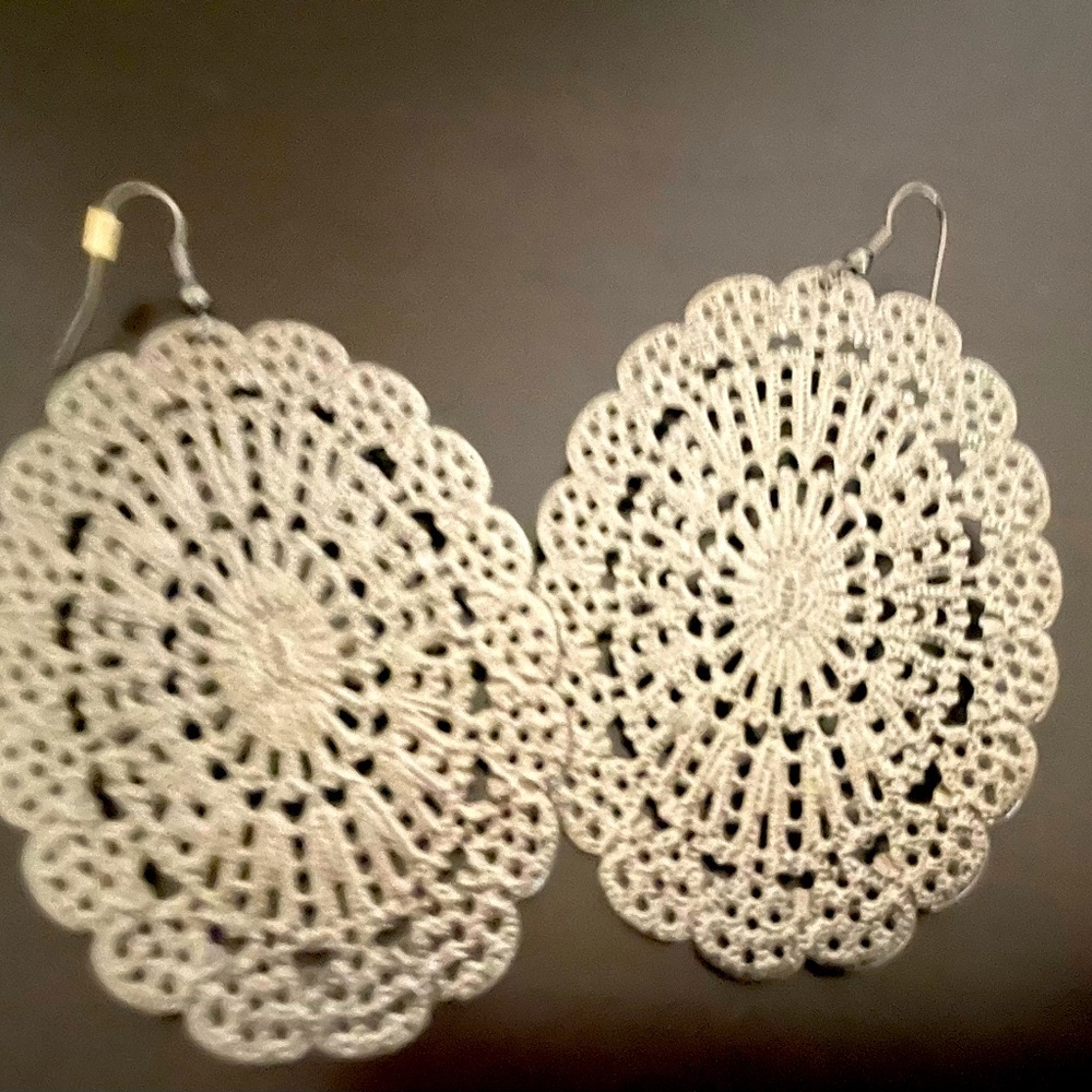 Big dangley earrings